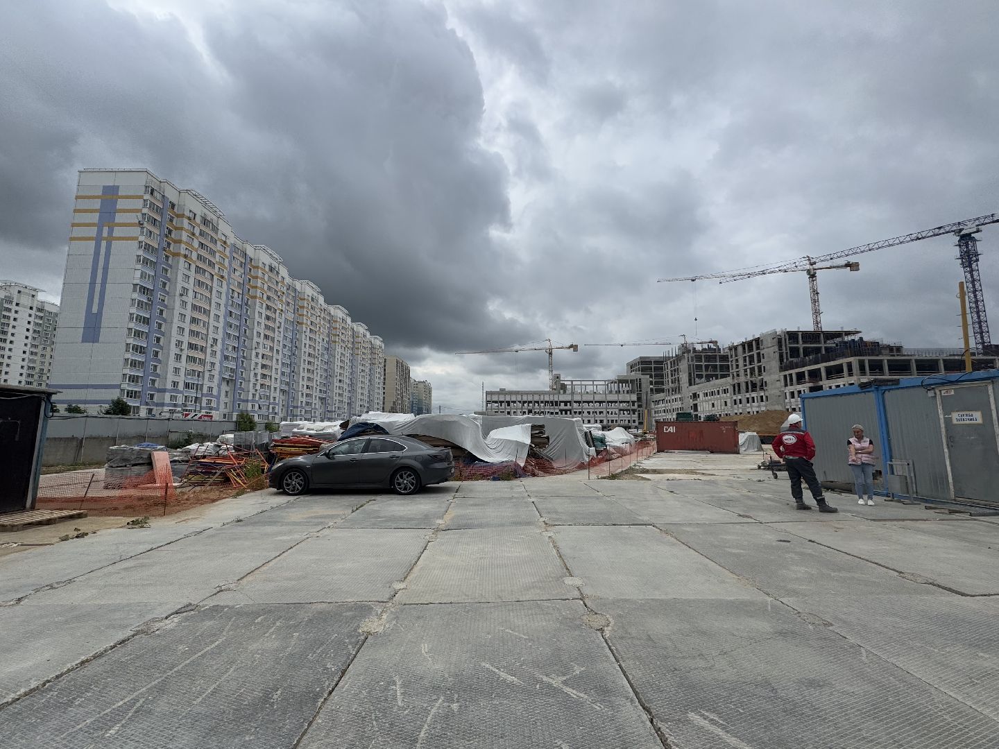 строительство, больница, ольгино,  Балашиха,