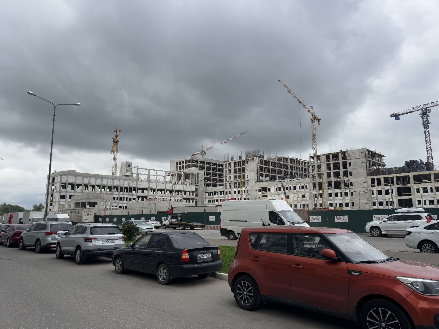 строительство, больница, ольгино,  Балашиха,