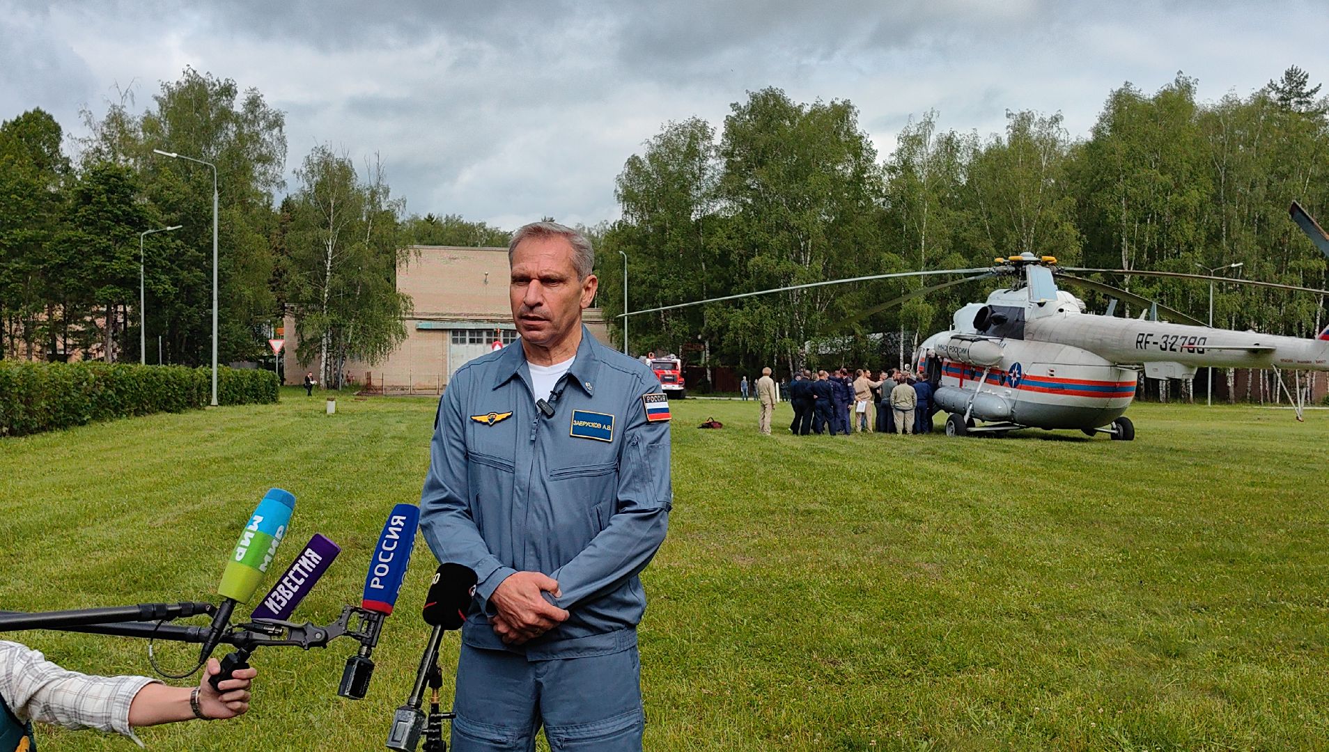 вертолет, космонавт, тренировка, подъем,