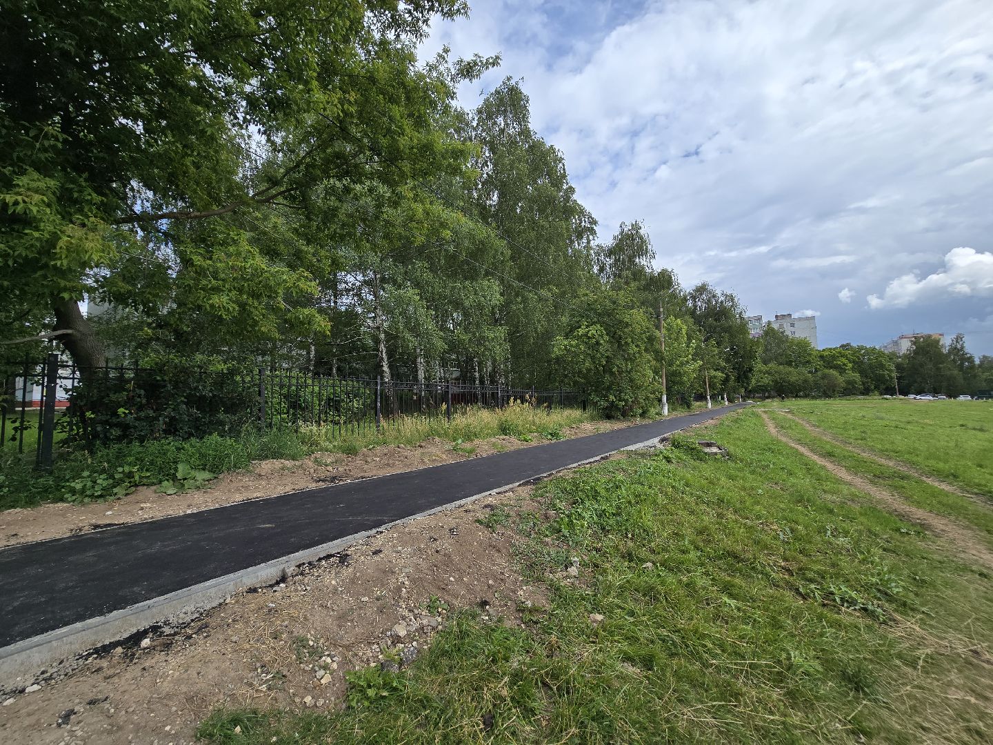 Коломна ,  народные тропы, пешеходная дорожка,