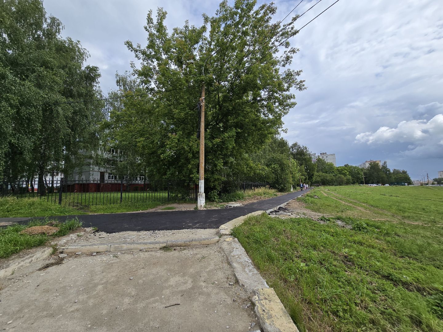 Коломна ,  народные тропы, пешеходная дорожка,