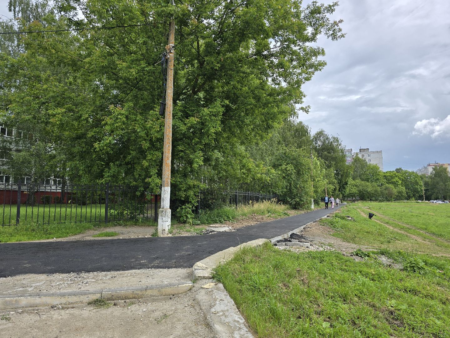 Коломна ,  народные тропы, пешеходная дорожка,