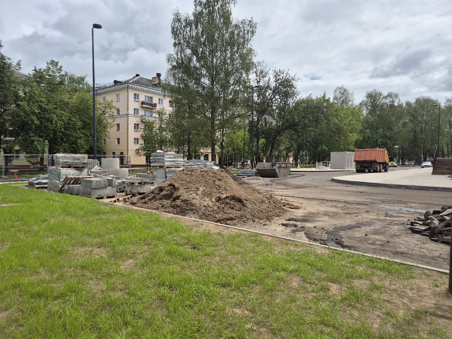 дубна, благоустройство, левобережье,