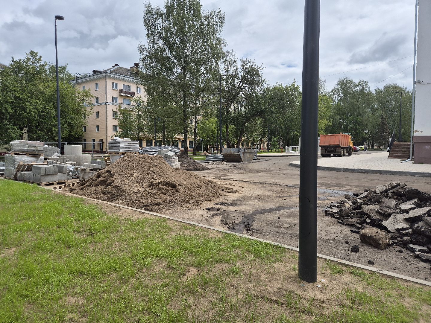 дубна, благоустройство, левобережье,