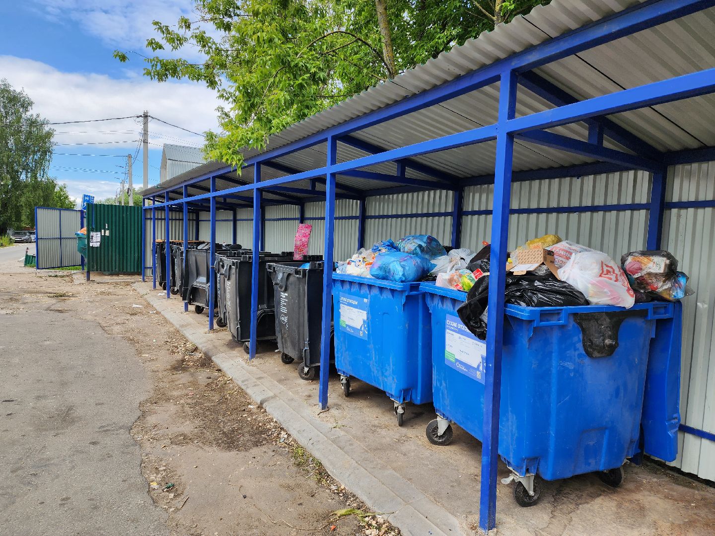 раменское, жкх, модернизация контейнерных площадок, москворецкая 3а,