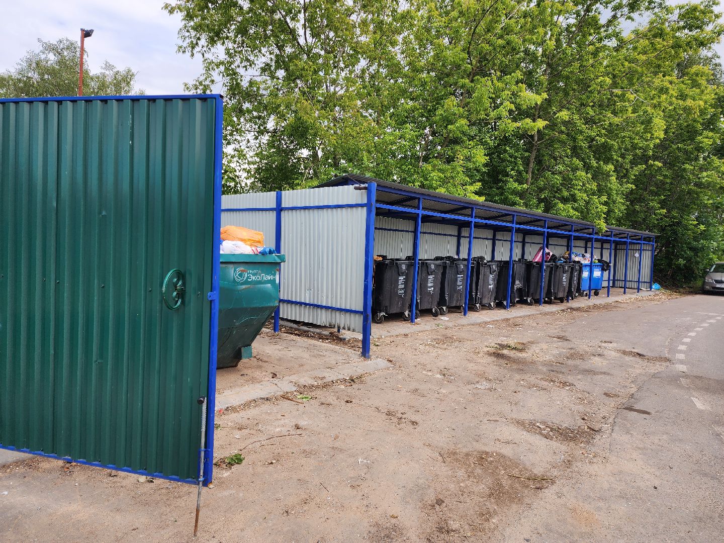 раменское, жкх, модернизация контейнерных площадок, москворецкая 3а,