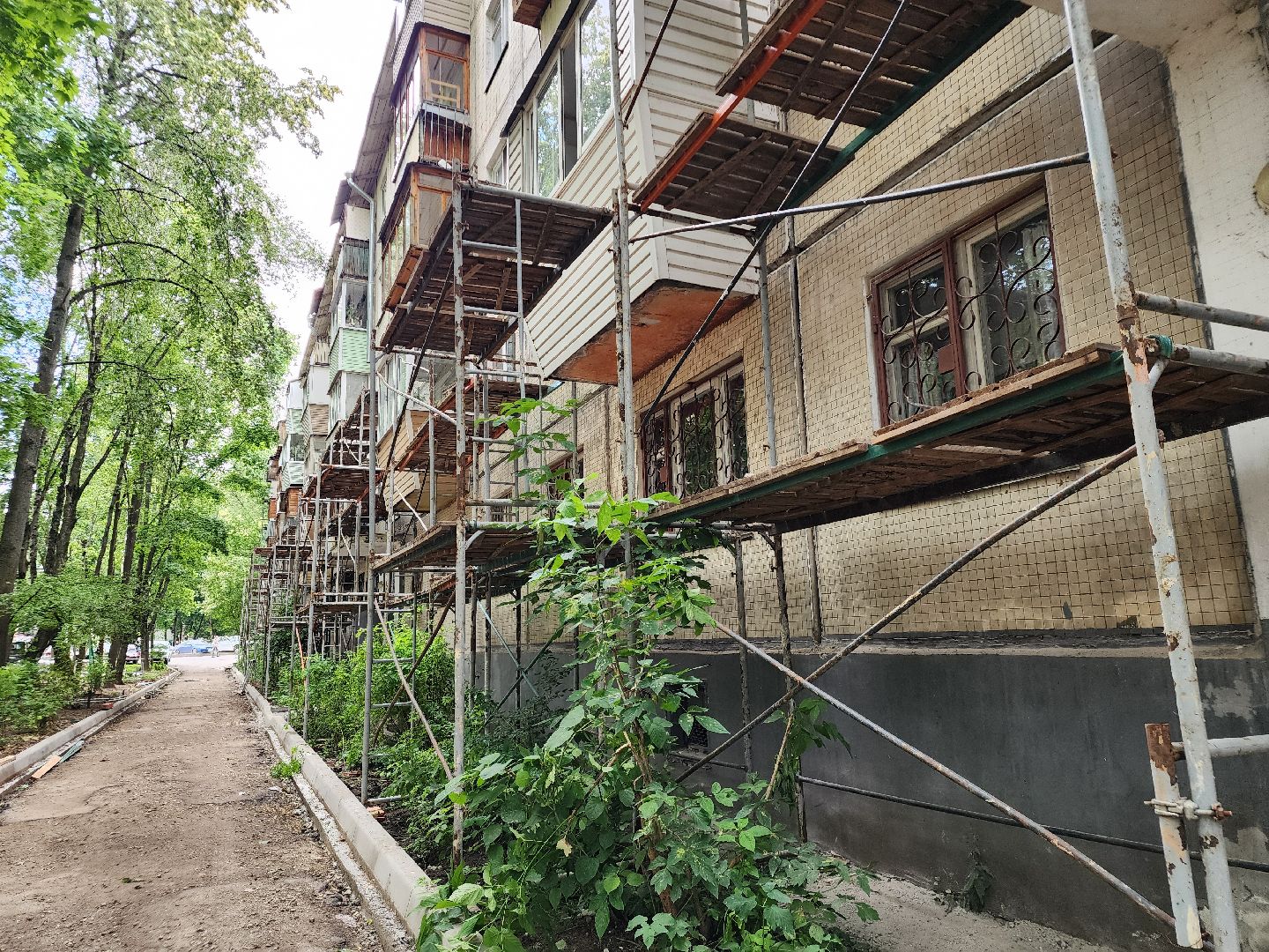 капитальный  ремонт, пушкино, фасад,