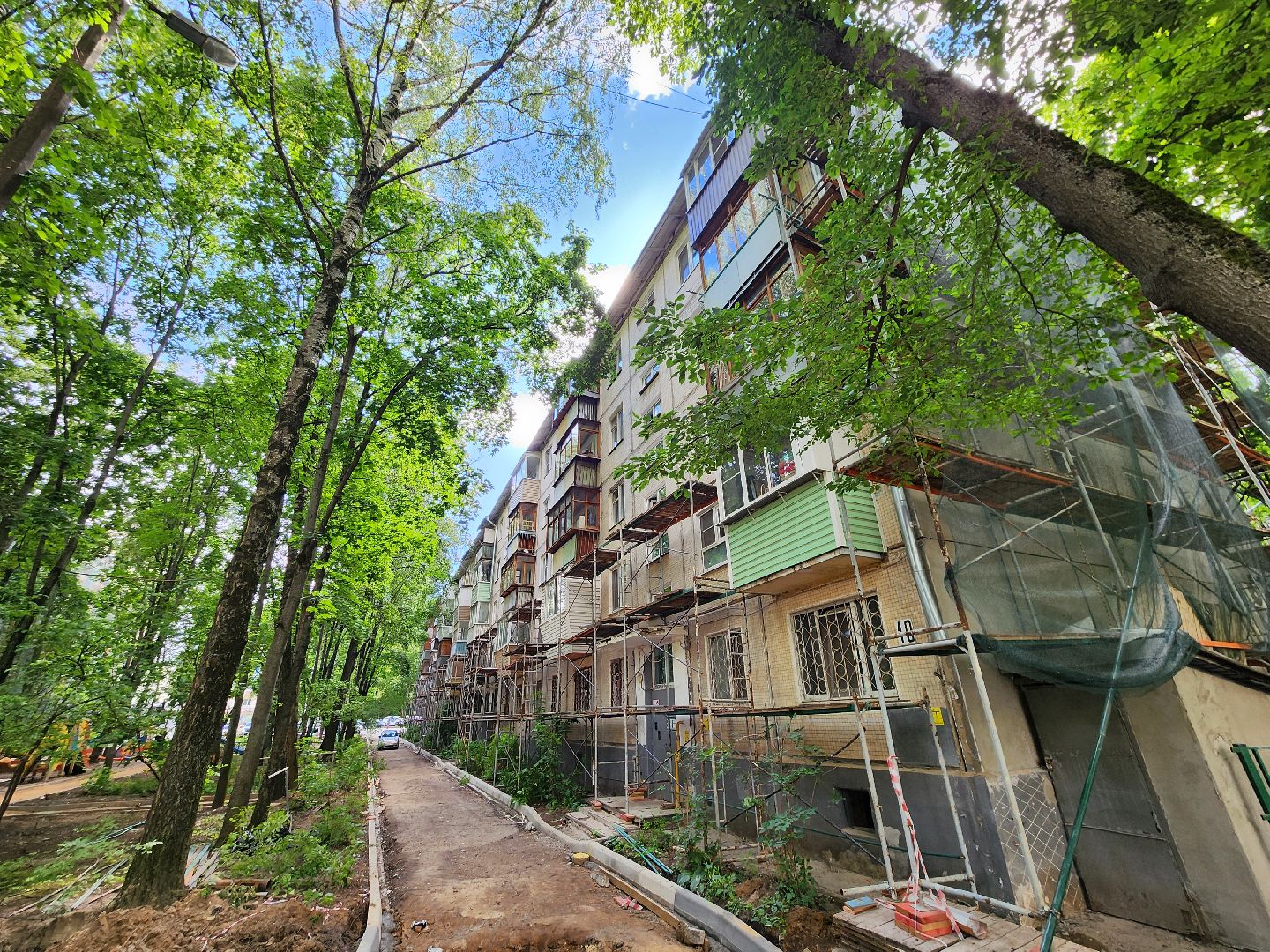 капитальный  ремонт, пушкино, фасад,