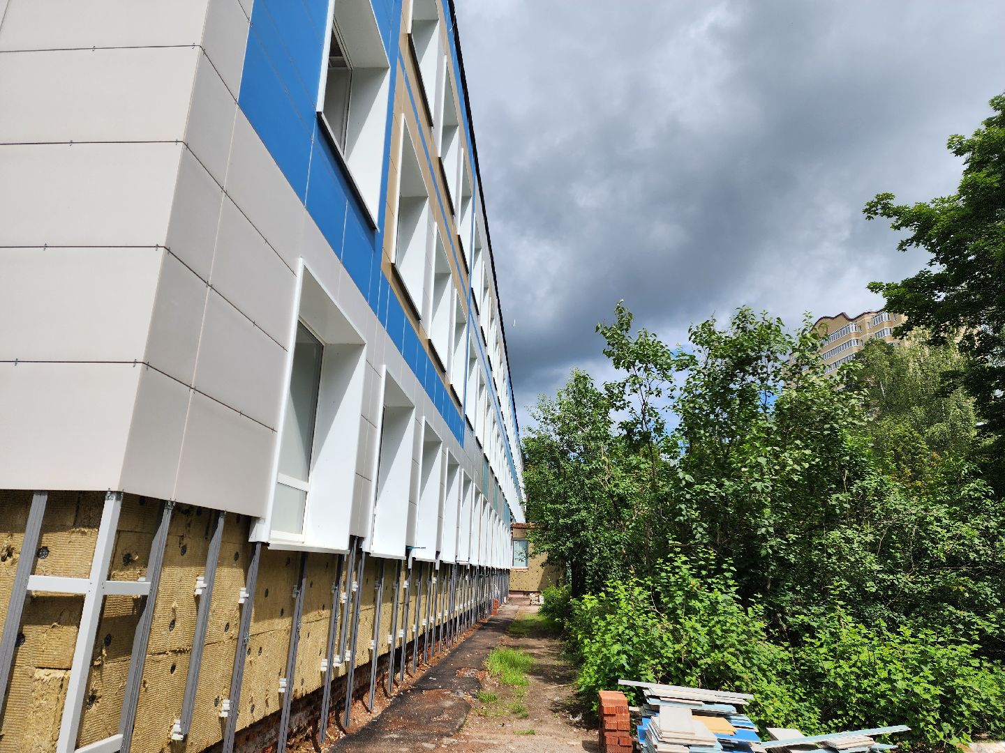 красноармейск, городской округ пушкинский, капремонт школы, темпы,