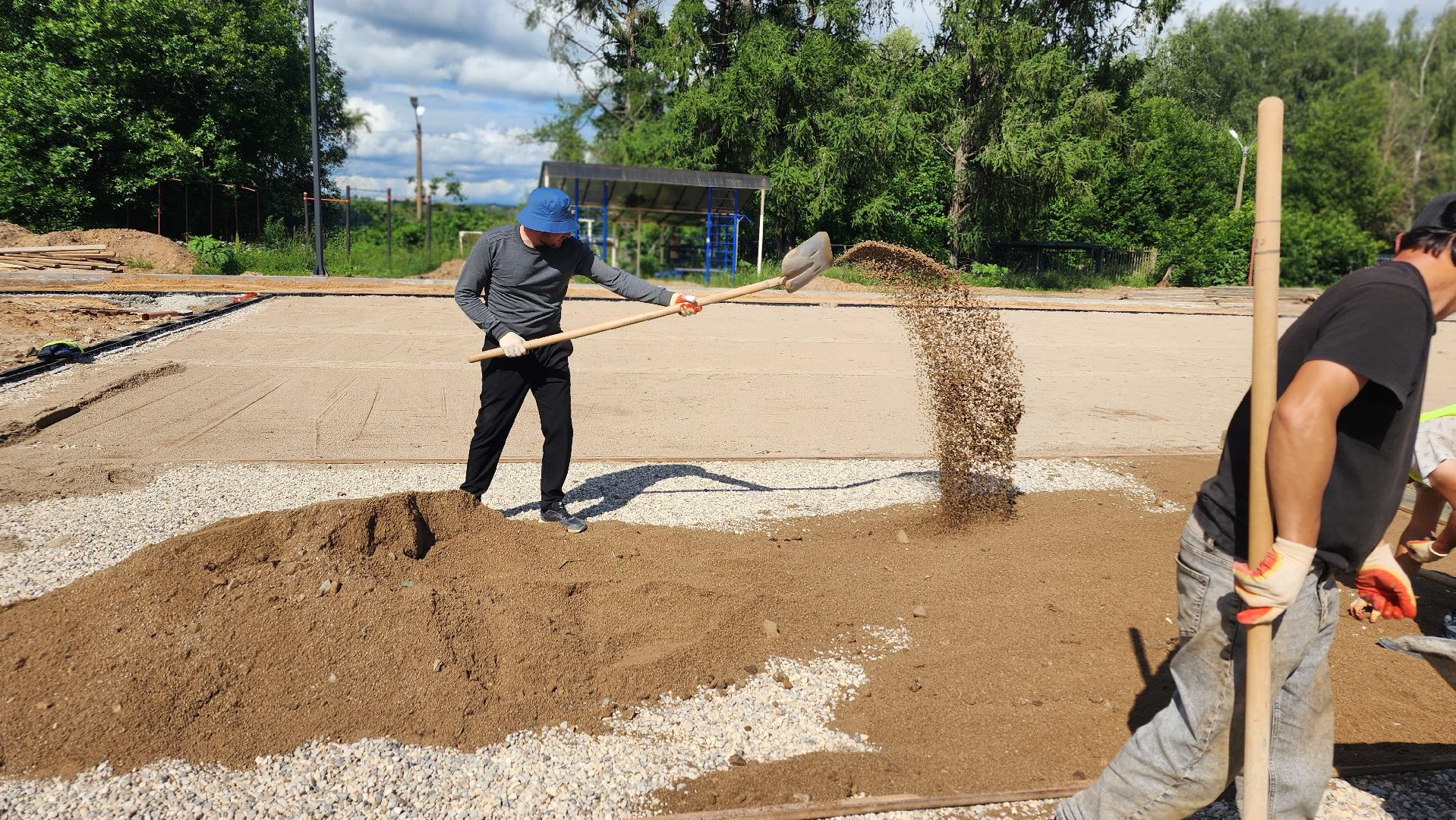 волоколамск, ремонт стадиона,