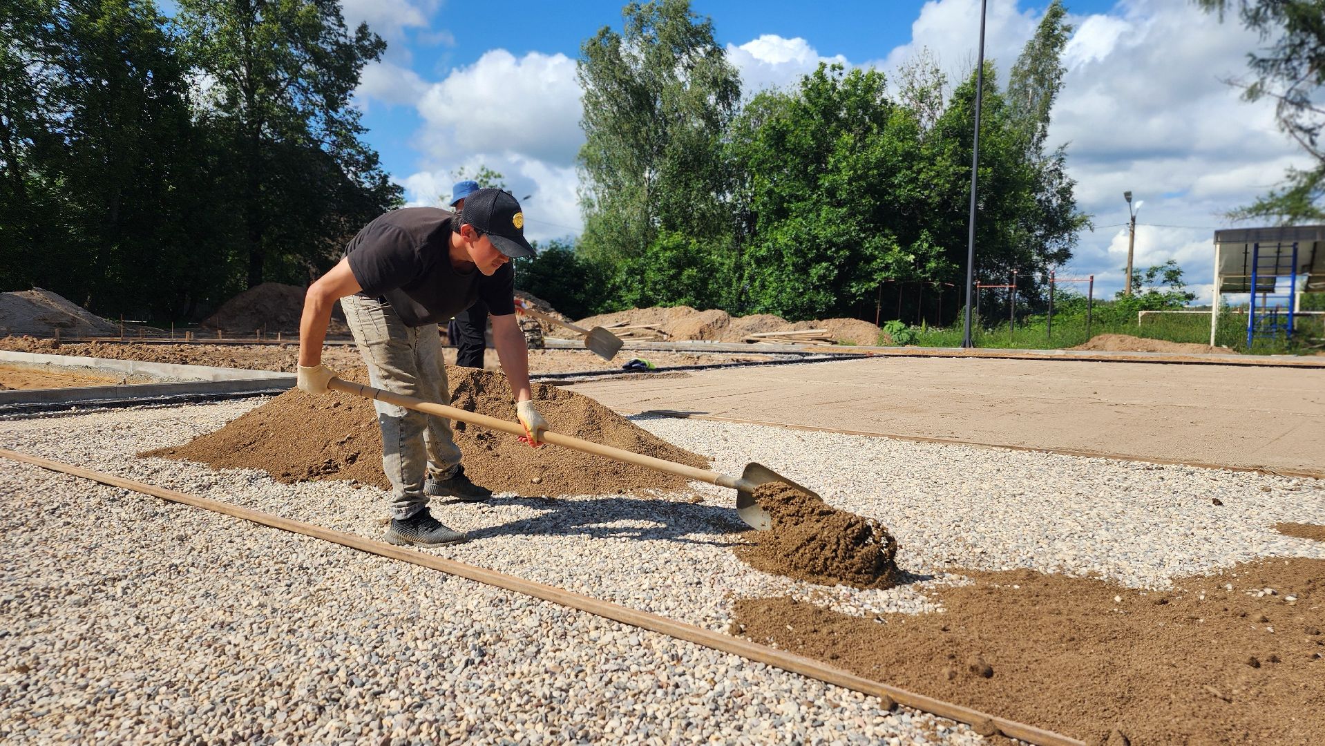 волоколамск, ремонт стадиона,