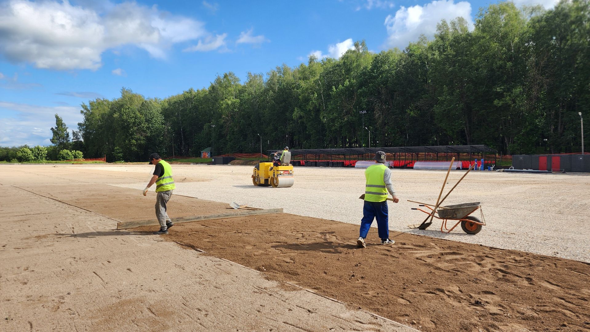 волоколамск, ремонт стадиона,