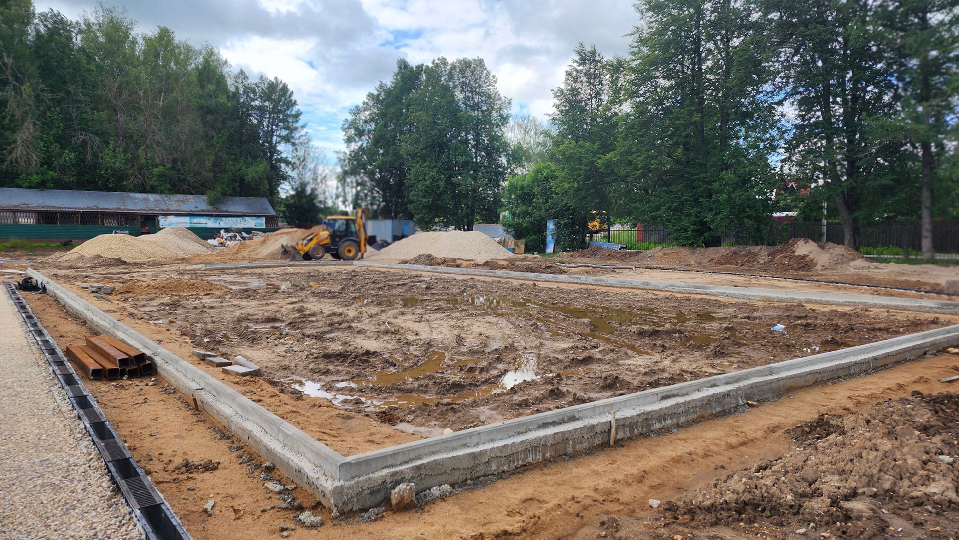 волоколамск, ремонт стадиона,