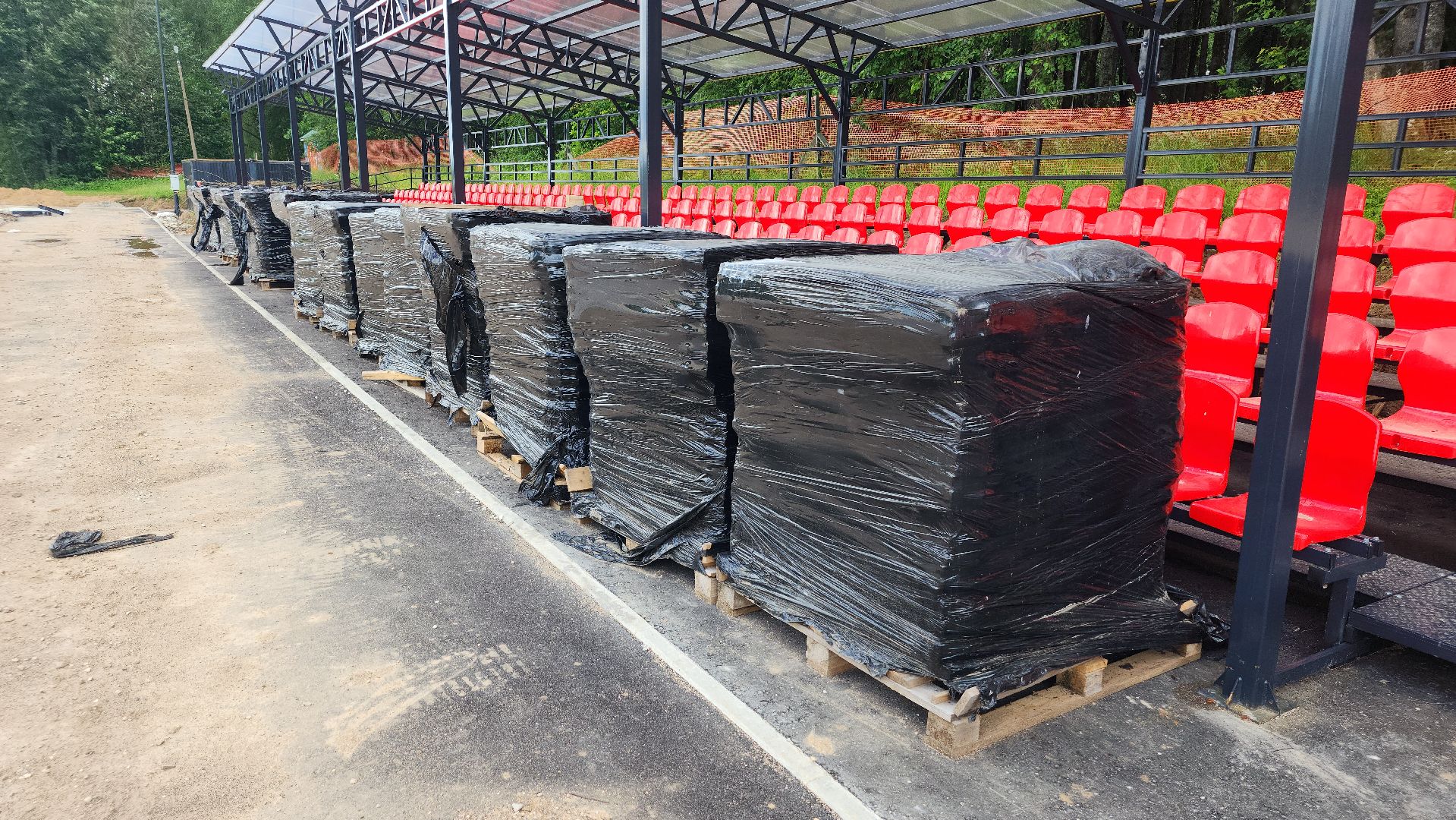 волоколамск, ремонт стадиона,