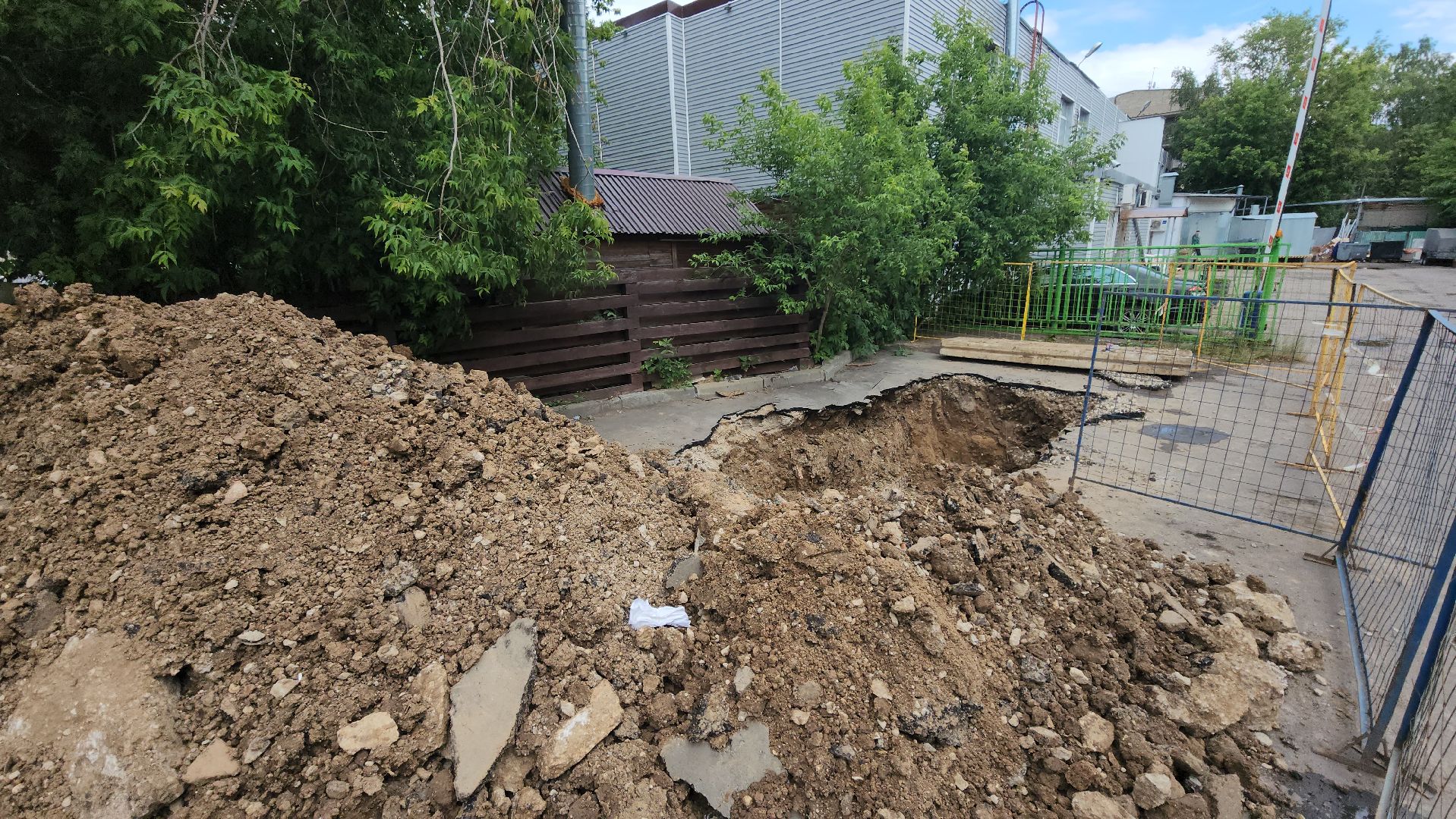 ремонт, трубы, теплотрасса,