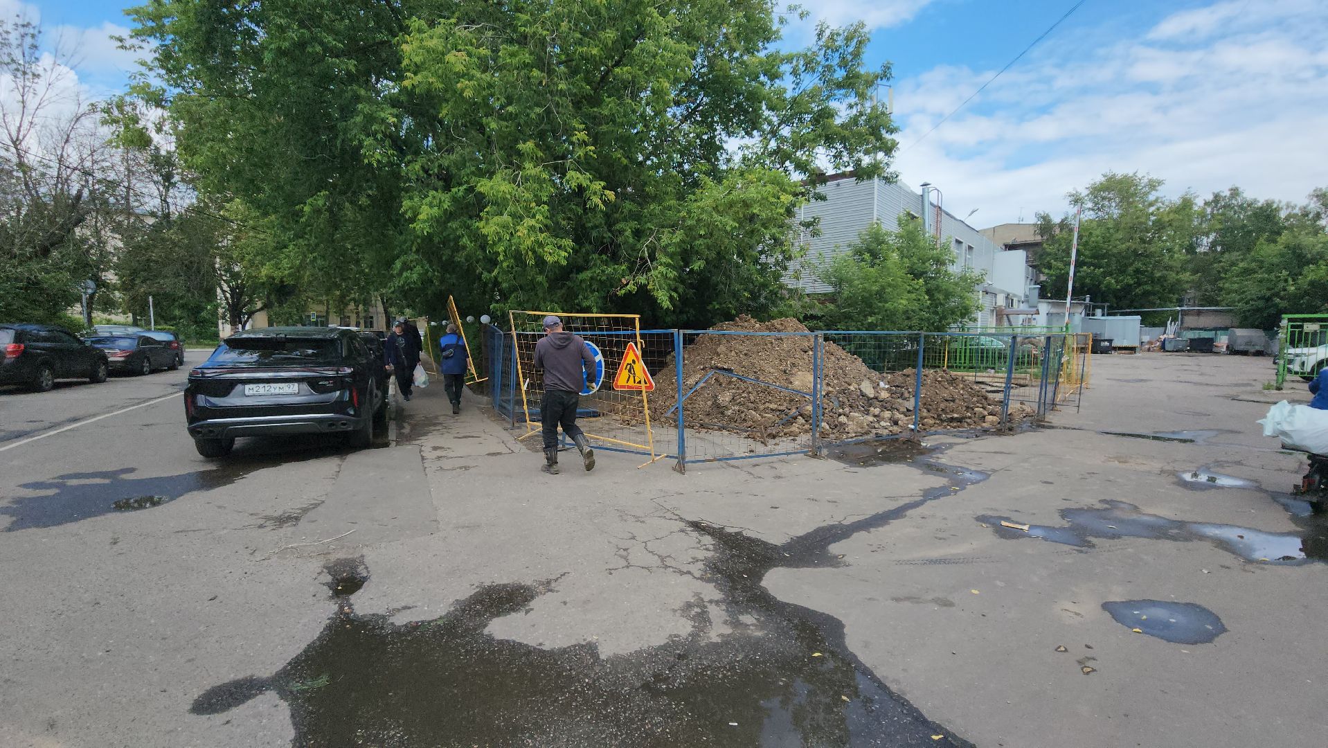 ремонт, трубы, теплотрасса,