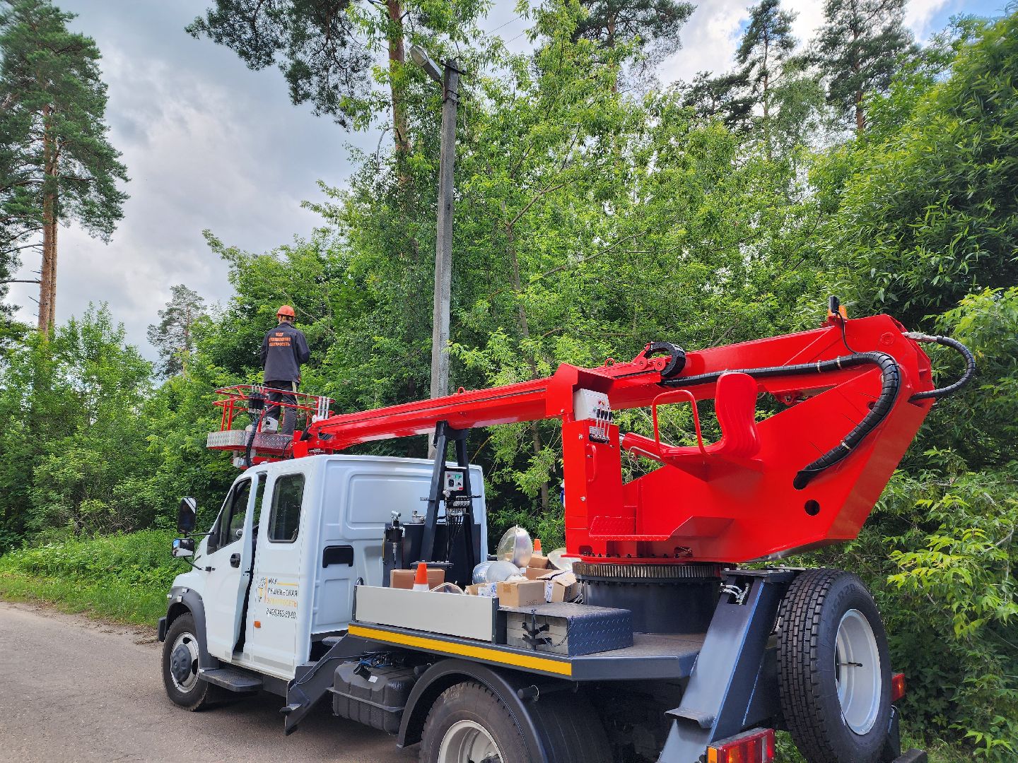 красноармейск, городской округ пушкинский, уличное освещение, светодиодные фонари,