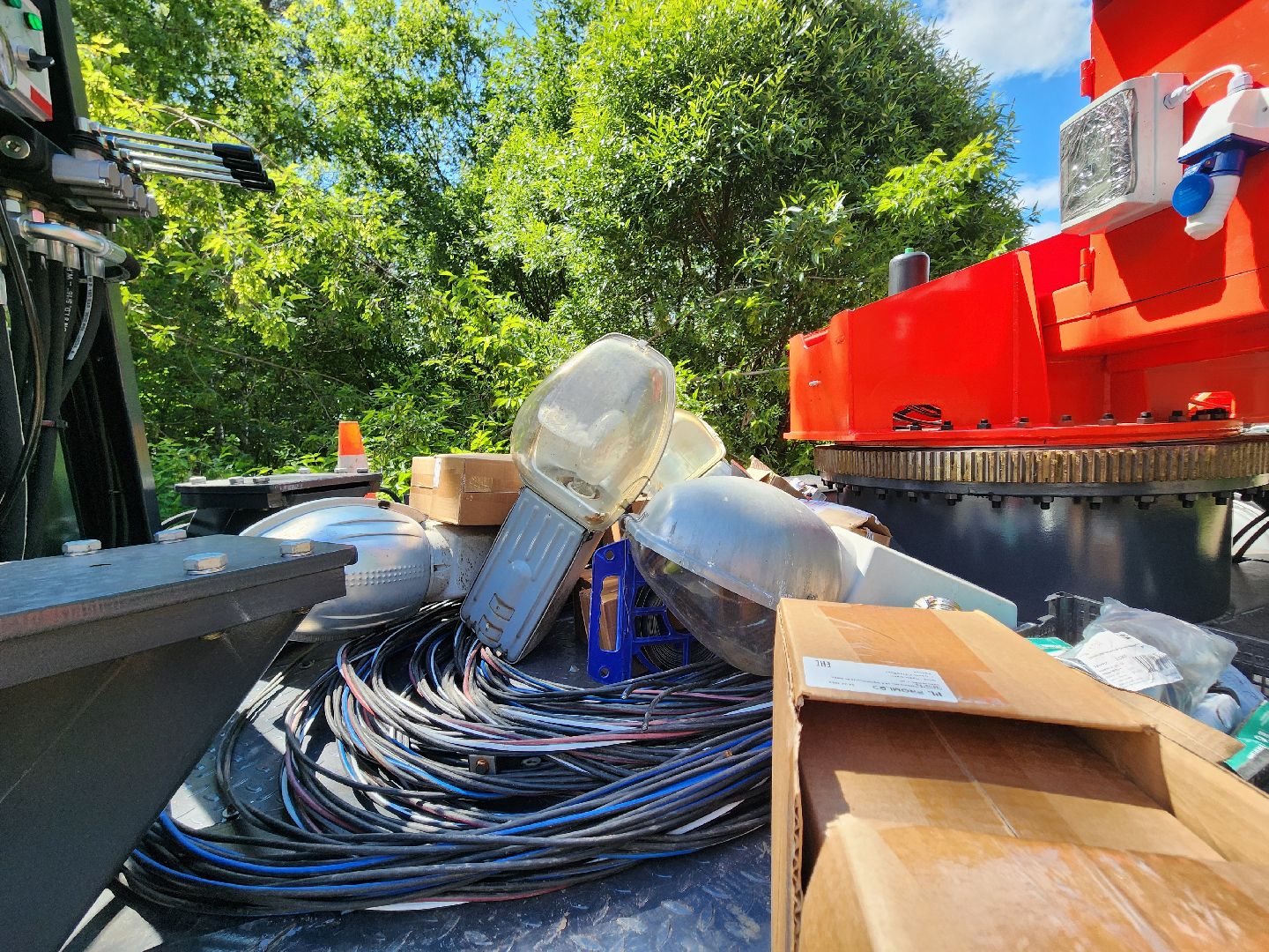 красноармейск, городской округ пушкинский, уличное освещение, светодиодные фонари,