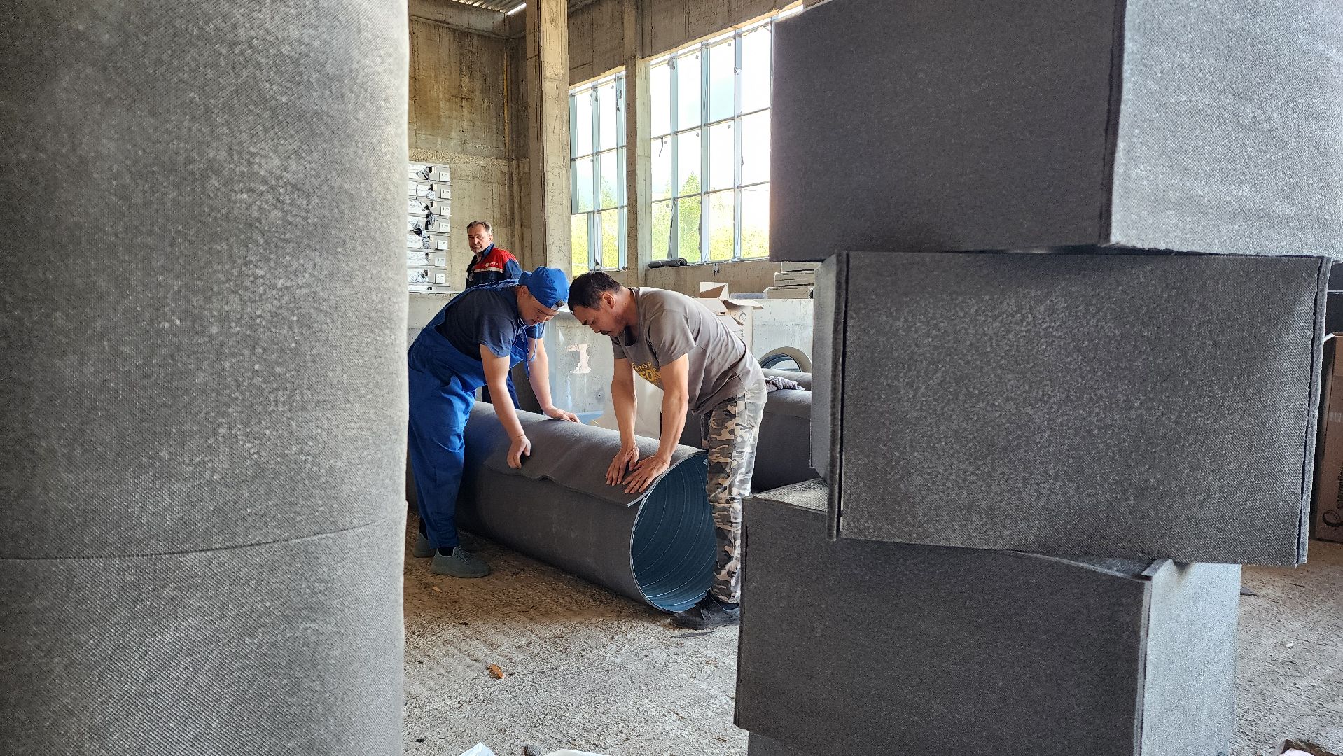 фок с бассейном, Лобня, Остекление ,Черновой пол,