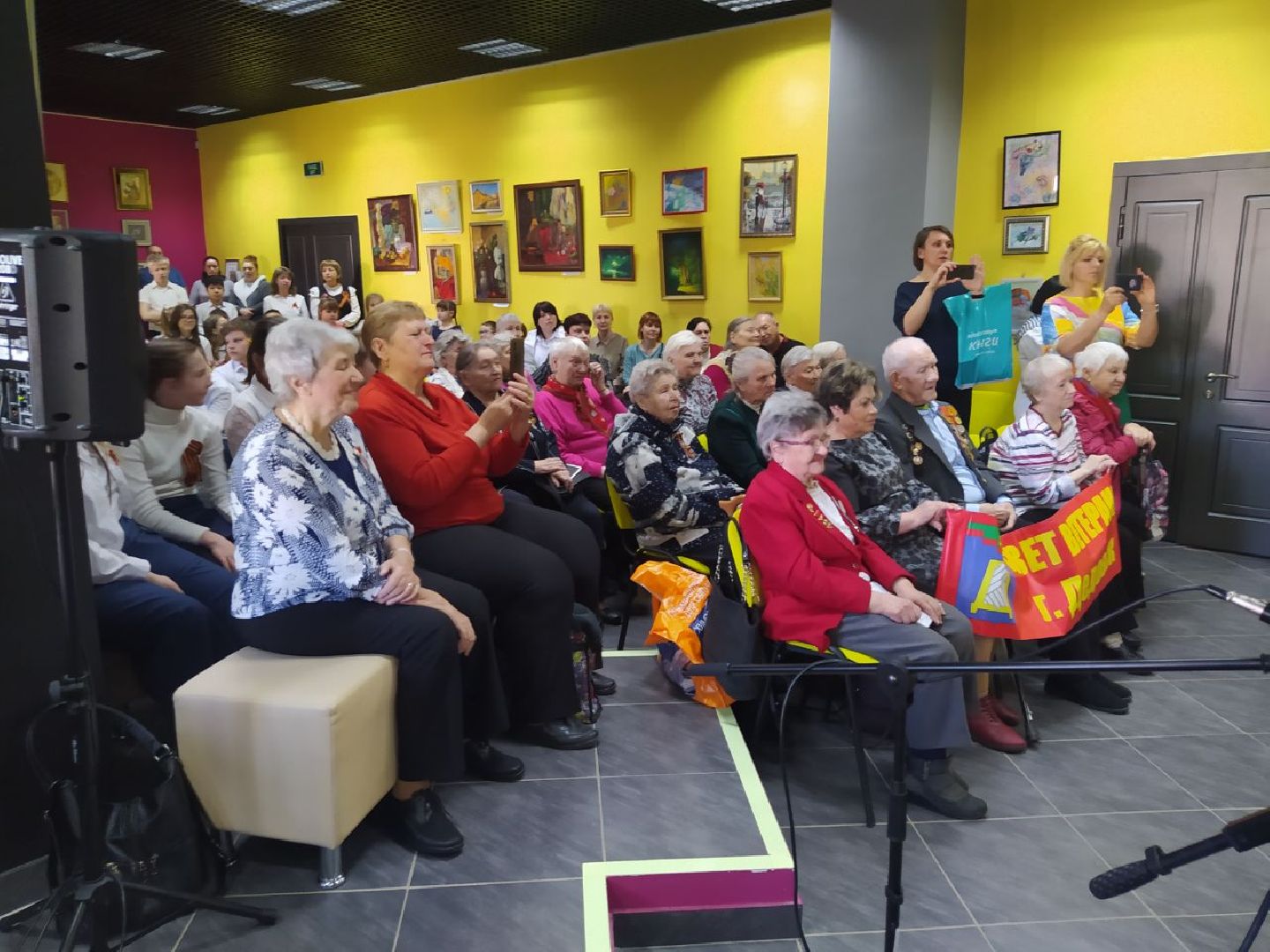 Дедовск, открытый микрофон, ветераны, день победы, 9 мая