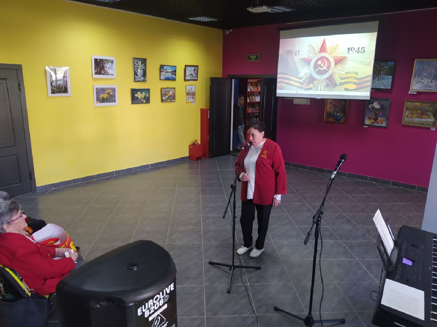 Дедовск, открытый микрофон, ветераны, день победы, 9 мая