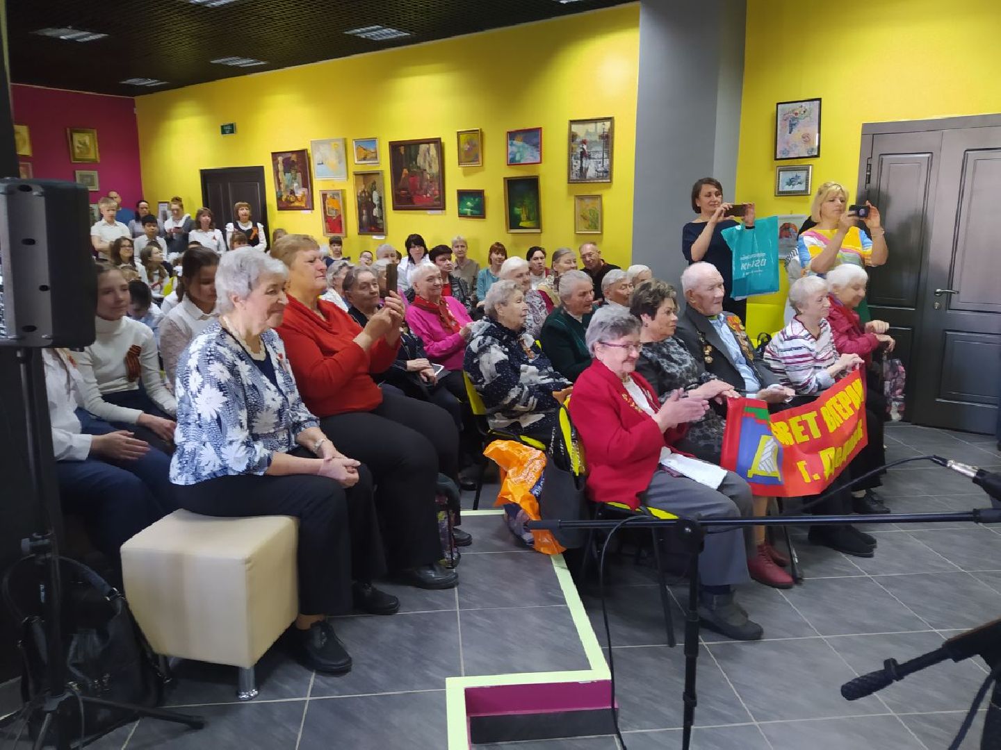 Дедовск, открытый микрофон, ветераны, день победы, 9 мая