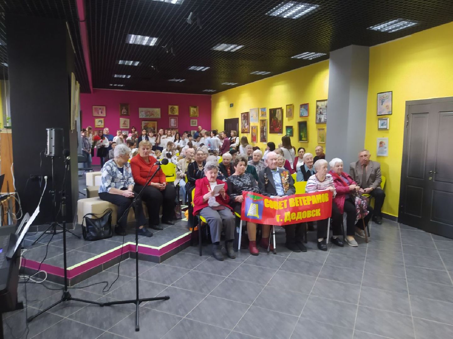 Дедовск, открытый микрофон, ветераны, день победы, 9 мая