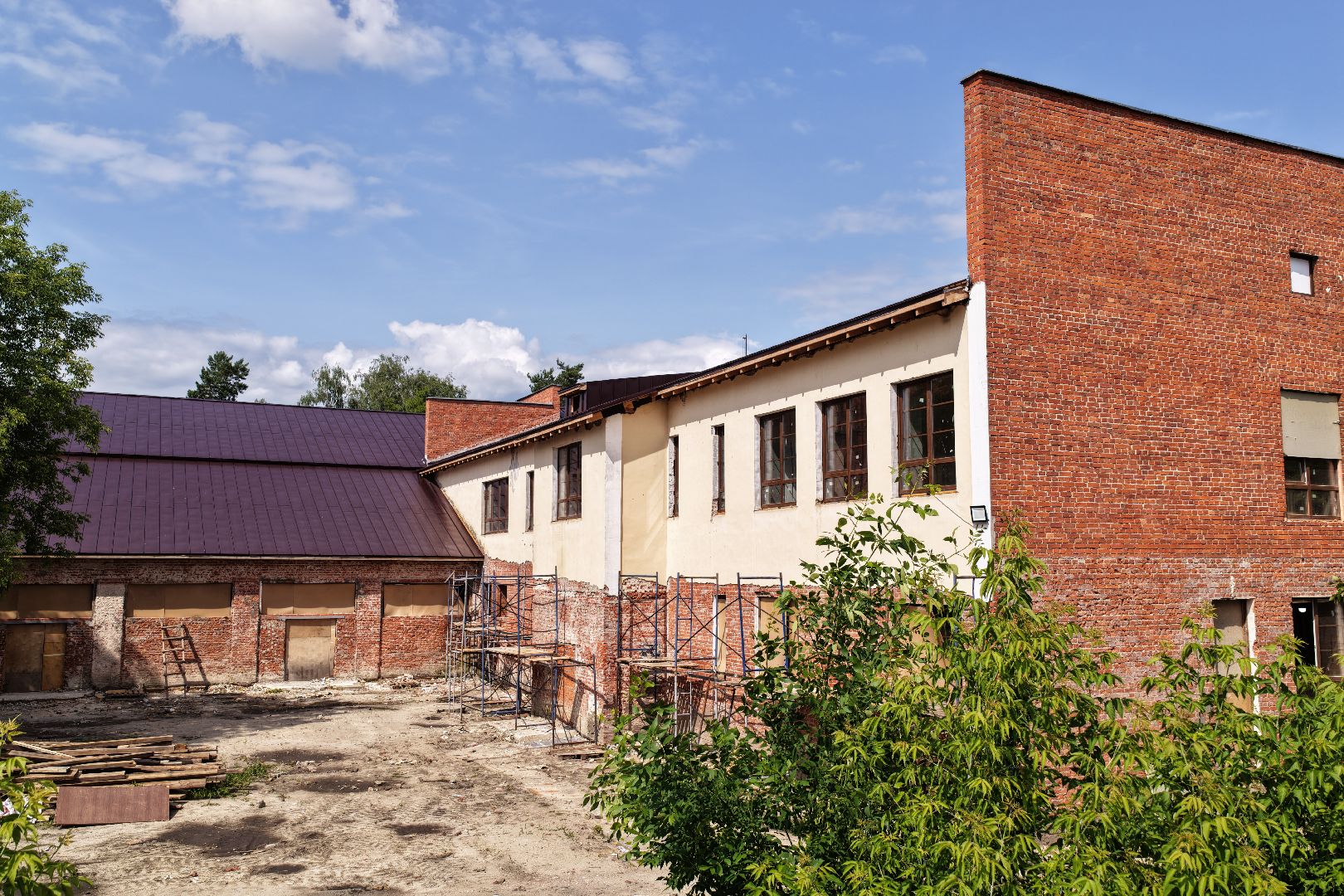 видео с коптера, дом культуры им Нариманова, дом культуры в шатуре,