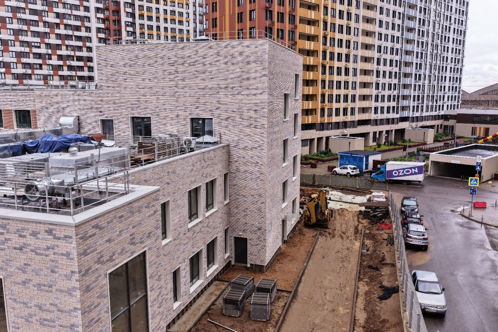 видео с коптера, детский сад в одинцове, детский сад в жк инновация,