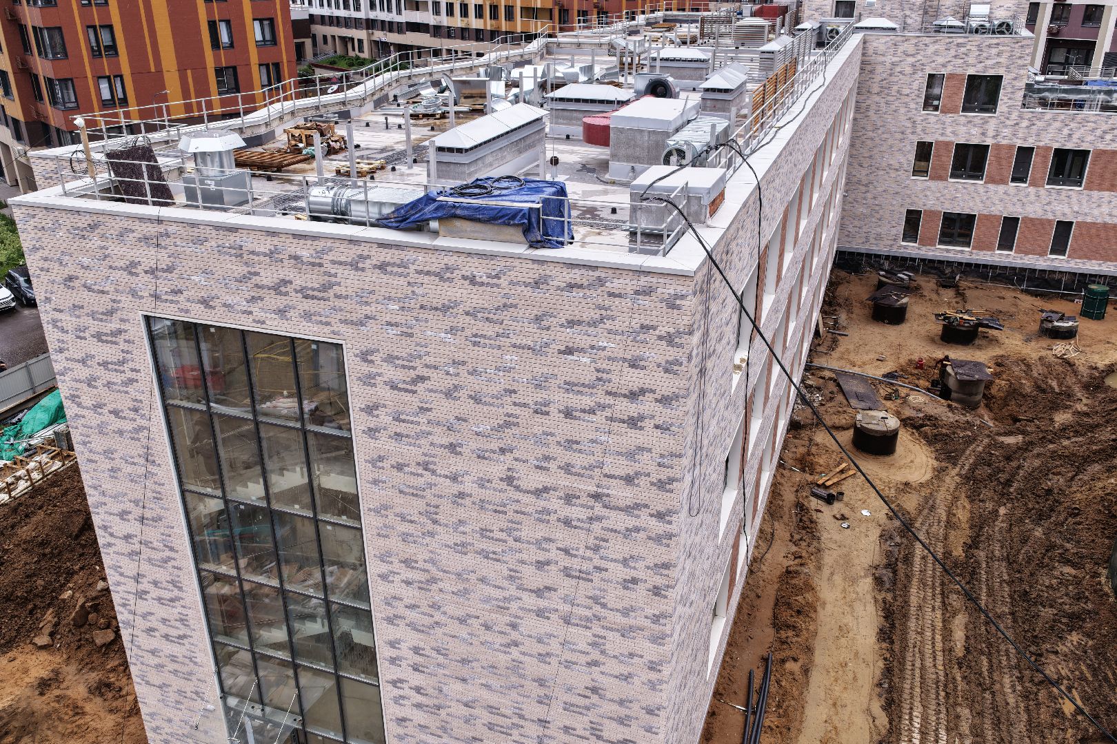 видео с коптера, детский сад в одинцове, детский сад в жк инновация,