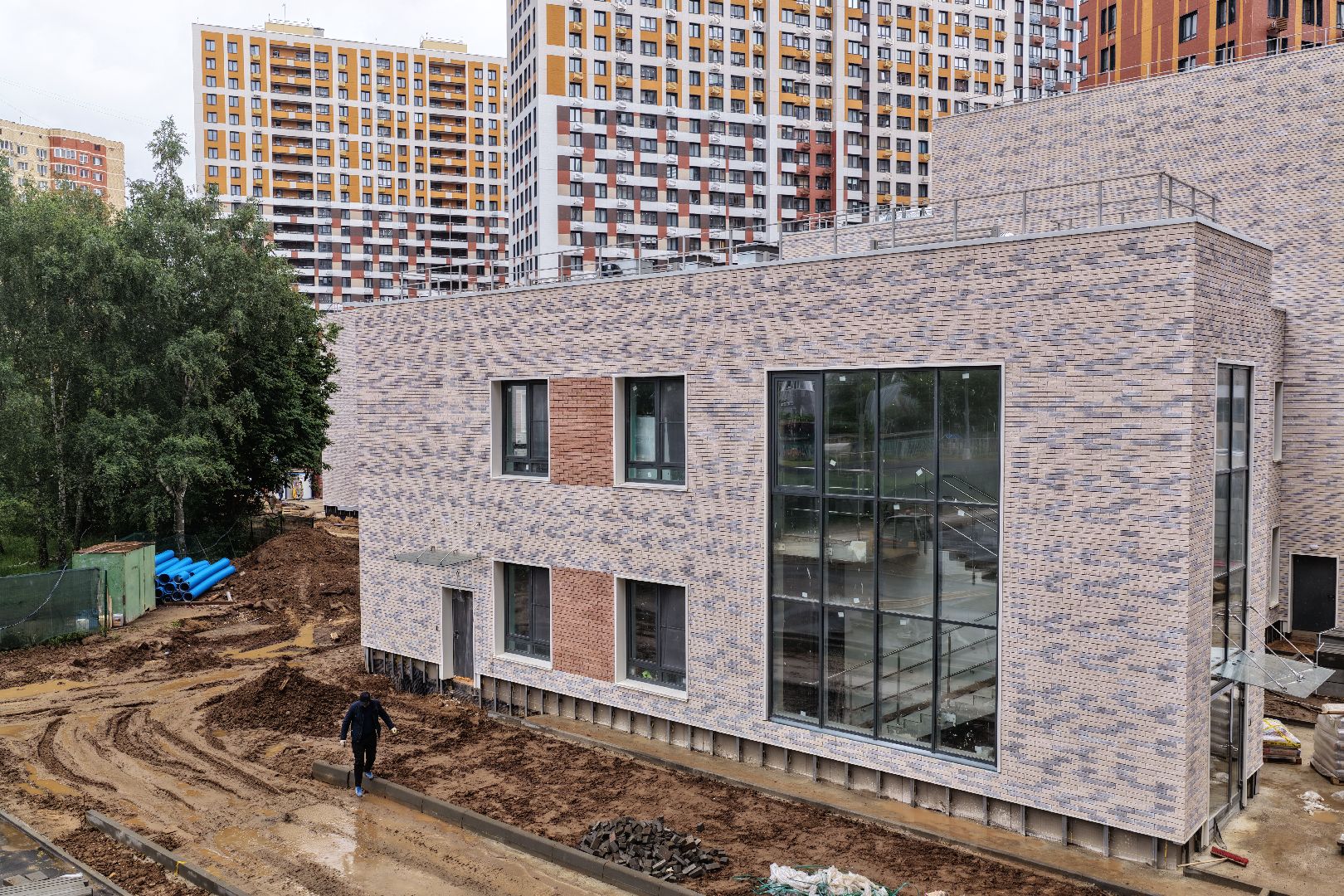 видео с коптера, детский сад в одинцове, детский сад в жк инновация,