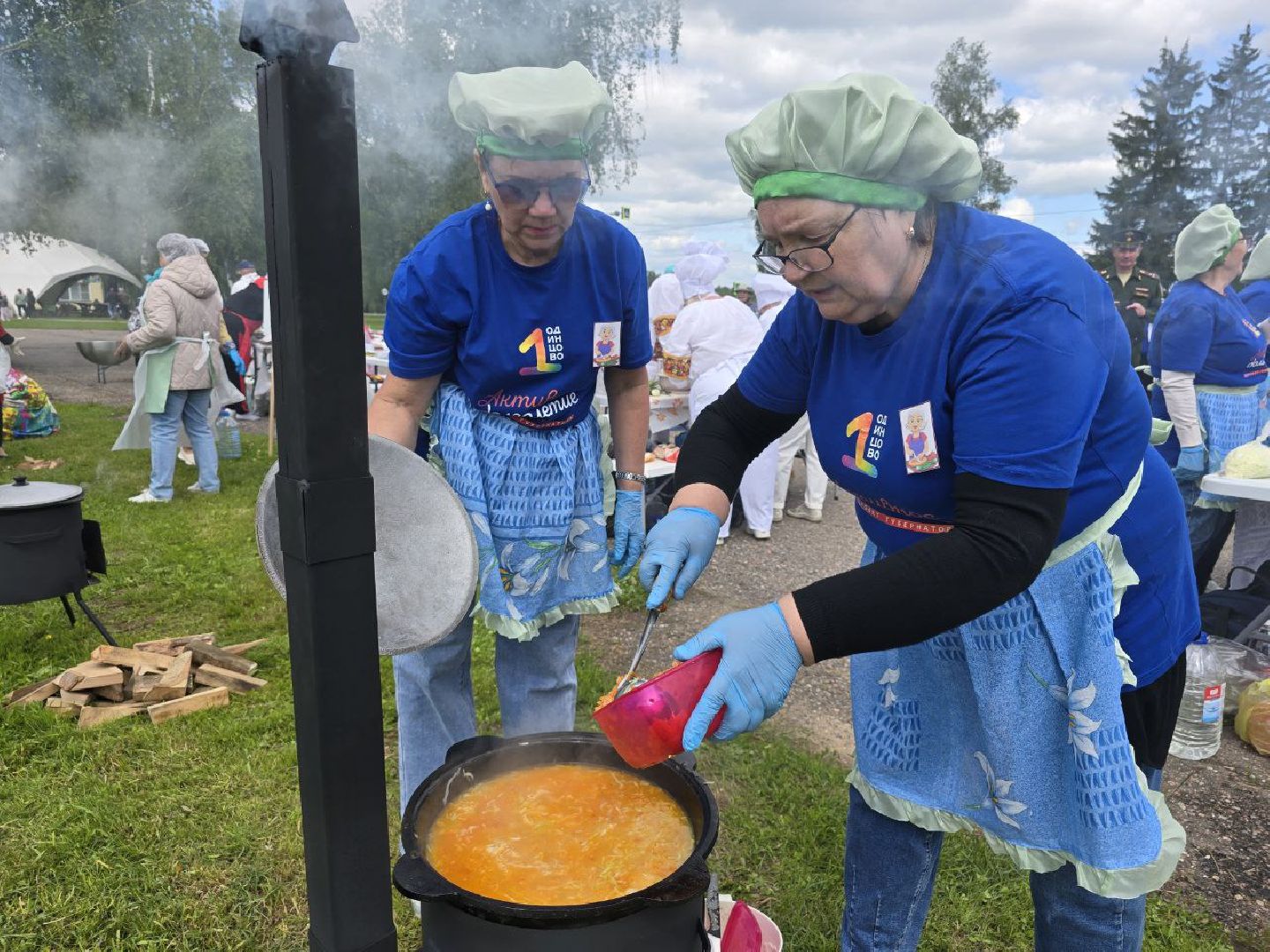 можайск, можайский муниципальный округ, подмосковье, фестиваль, Щи из топора на полях Бородина, активное долголетие , бородино, музей-заповедник бородинское поле, губернаторская программа,