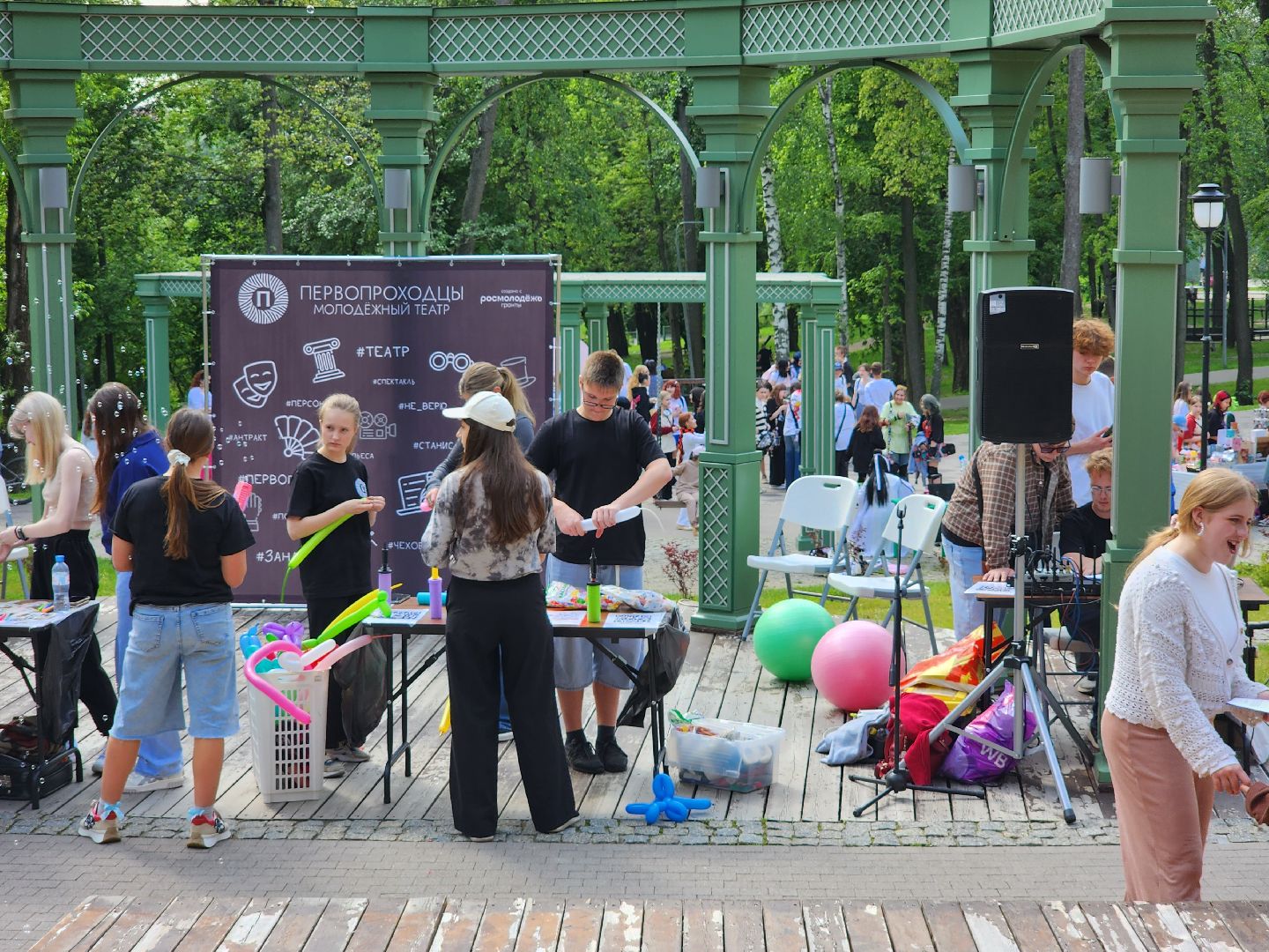раменское, культура, день молодежи в раменском парке,