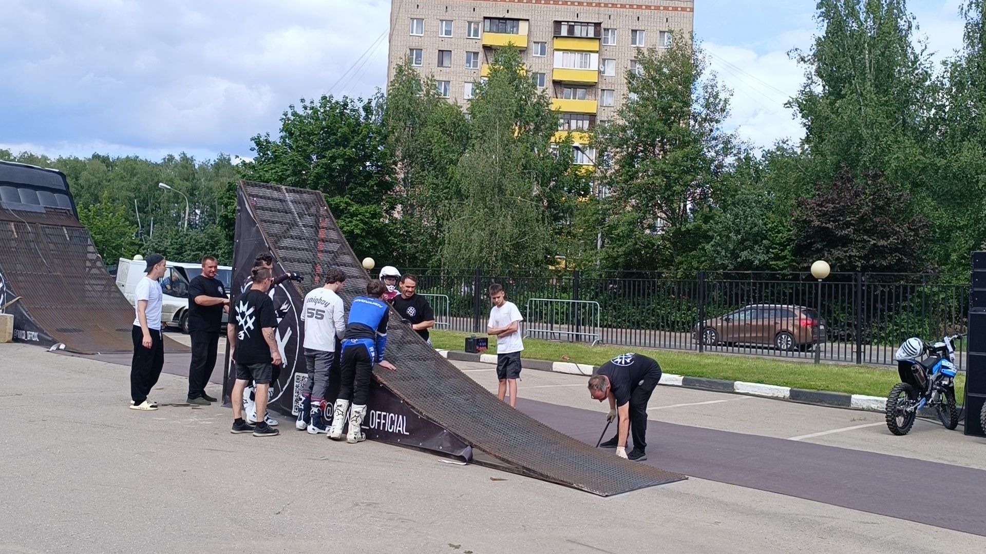 мото-фристайл, fmx13, лобня, день молодежи,