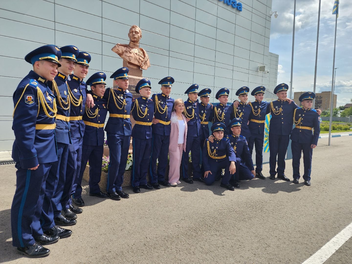 фрязино, кадетская школа, выпускной, кадеты, летчики,
