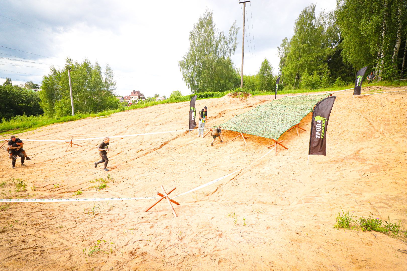 клин, общество, спорт, тропа героев,