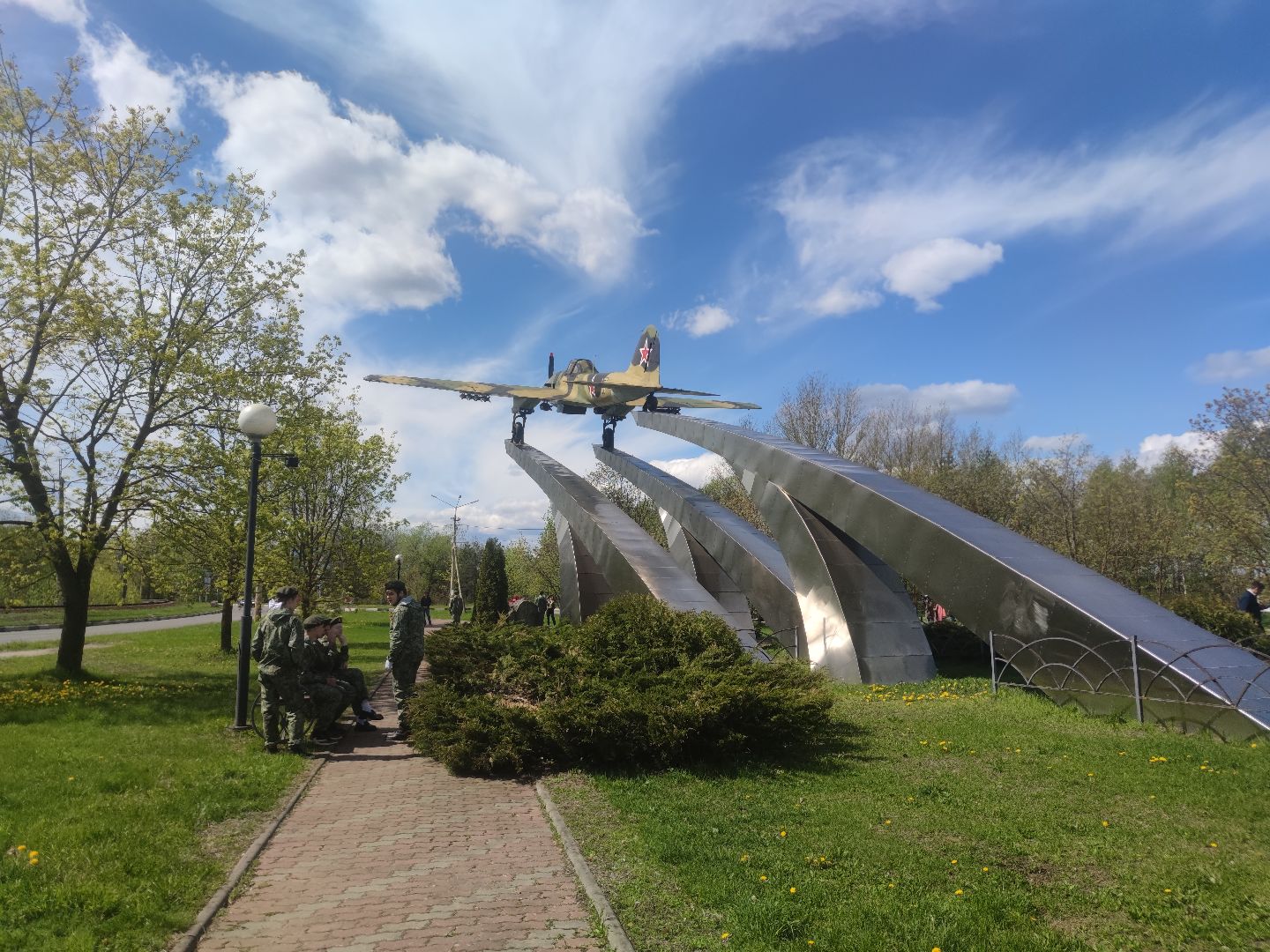 Почетный караул, мемориал, Дубна