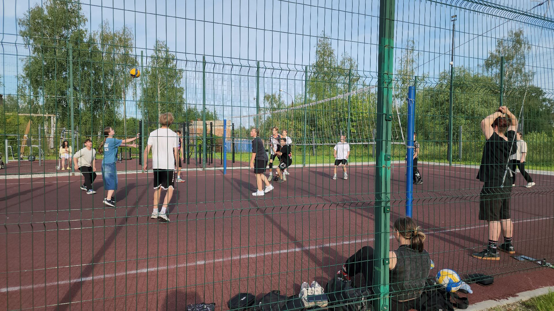 парки подмосковья, волейбол, ликино-дулево, орехово-зуевский округ,