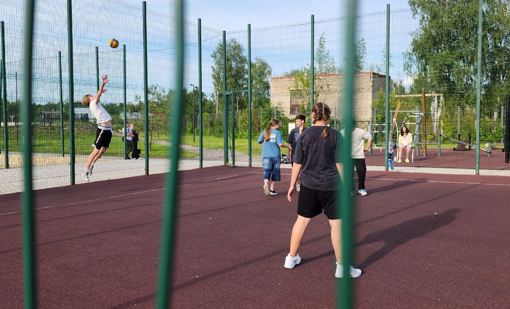 парки подмосковья, волейбол, ликино-дулево, орехово-зуевский округ,