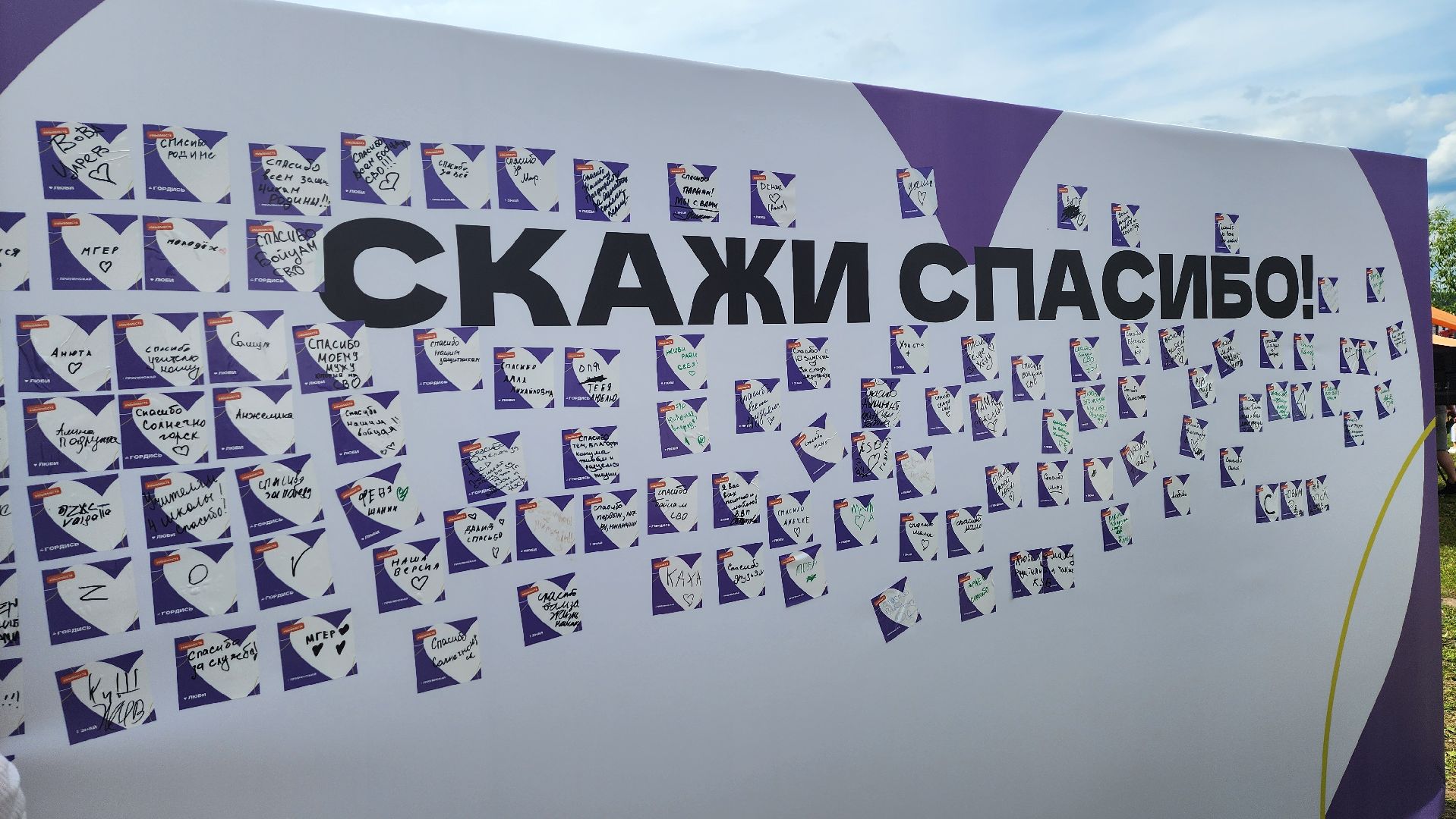 солнечногорск, день молодежи, стена благодарности, волонтеры,