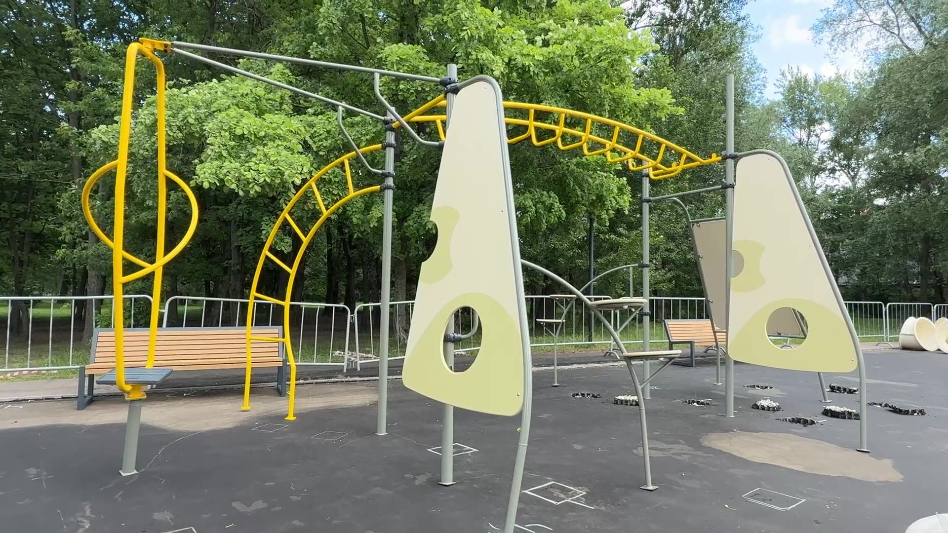 реутов, благоустройство, парк, детская площадка, детская площадка по губернаторской программе,