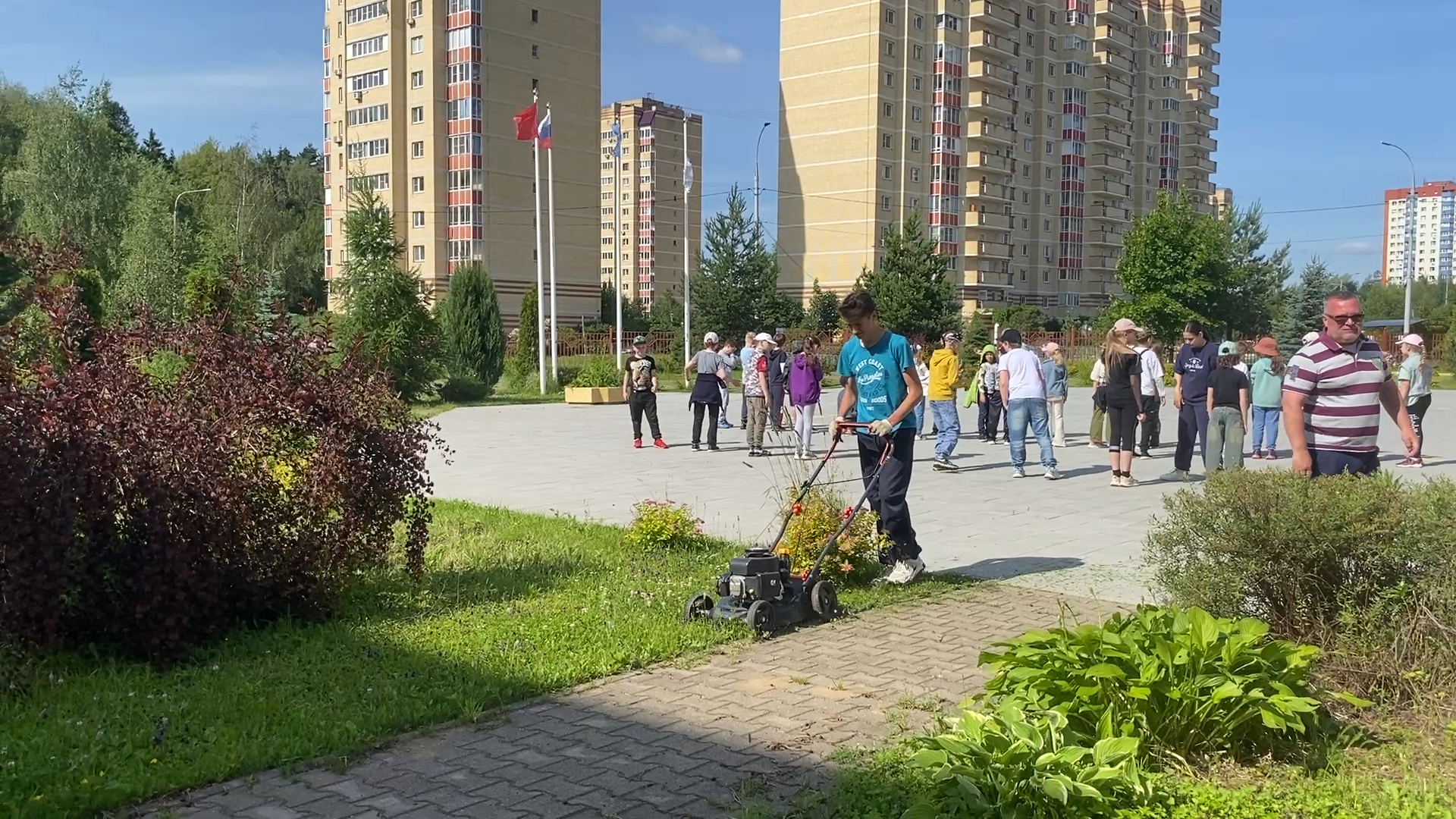 трудовые бригады перспектива, летний трудовой десант, школа перспектива, власиха перспектива, летняя трудовая бригада,