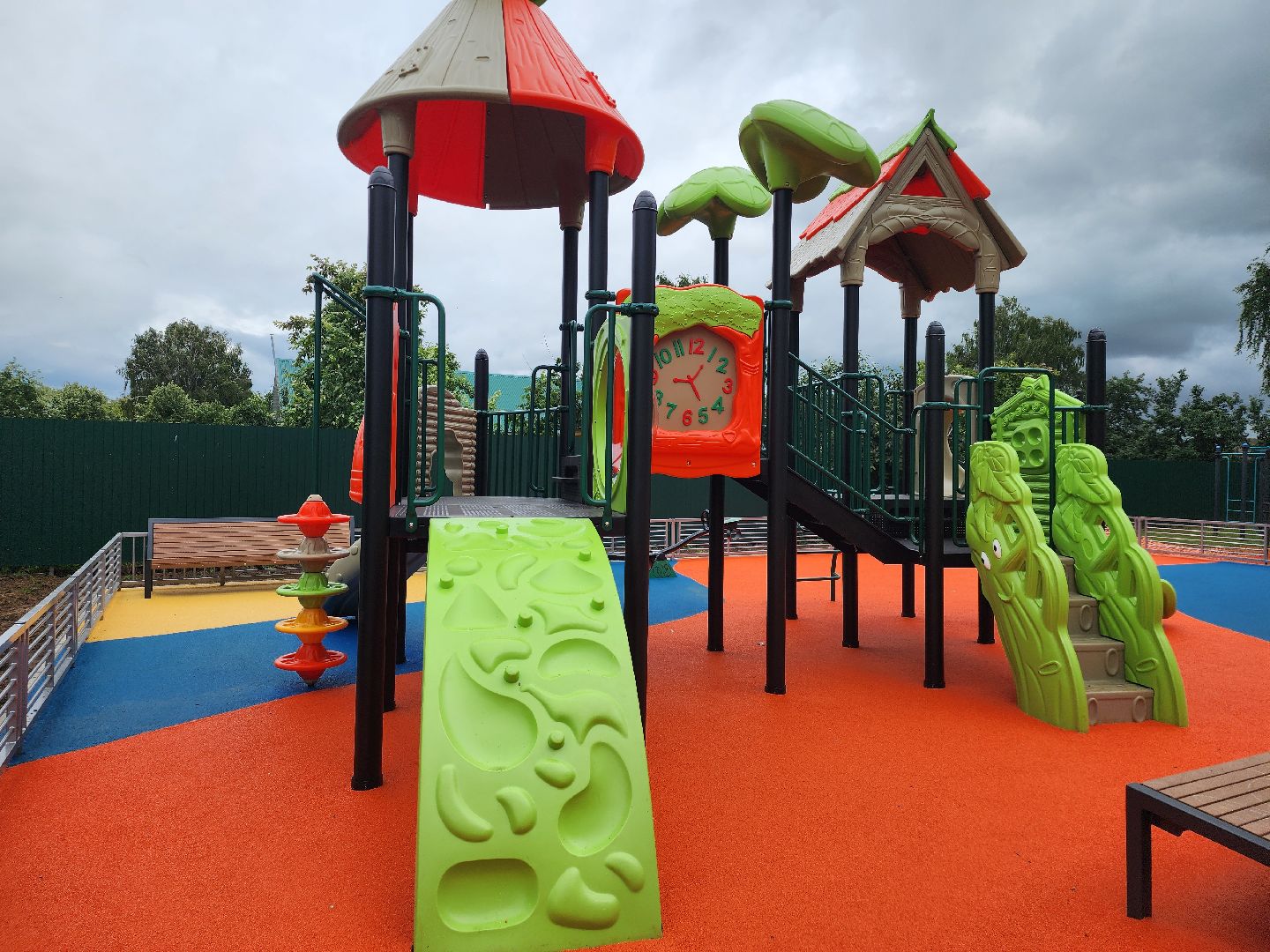 серебряные пруды, поселок успенский, благоустройство, детская  площадка,