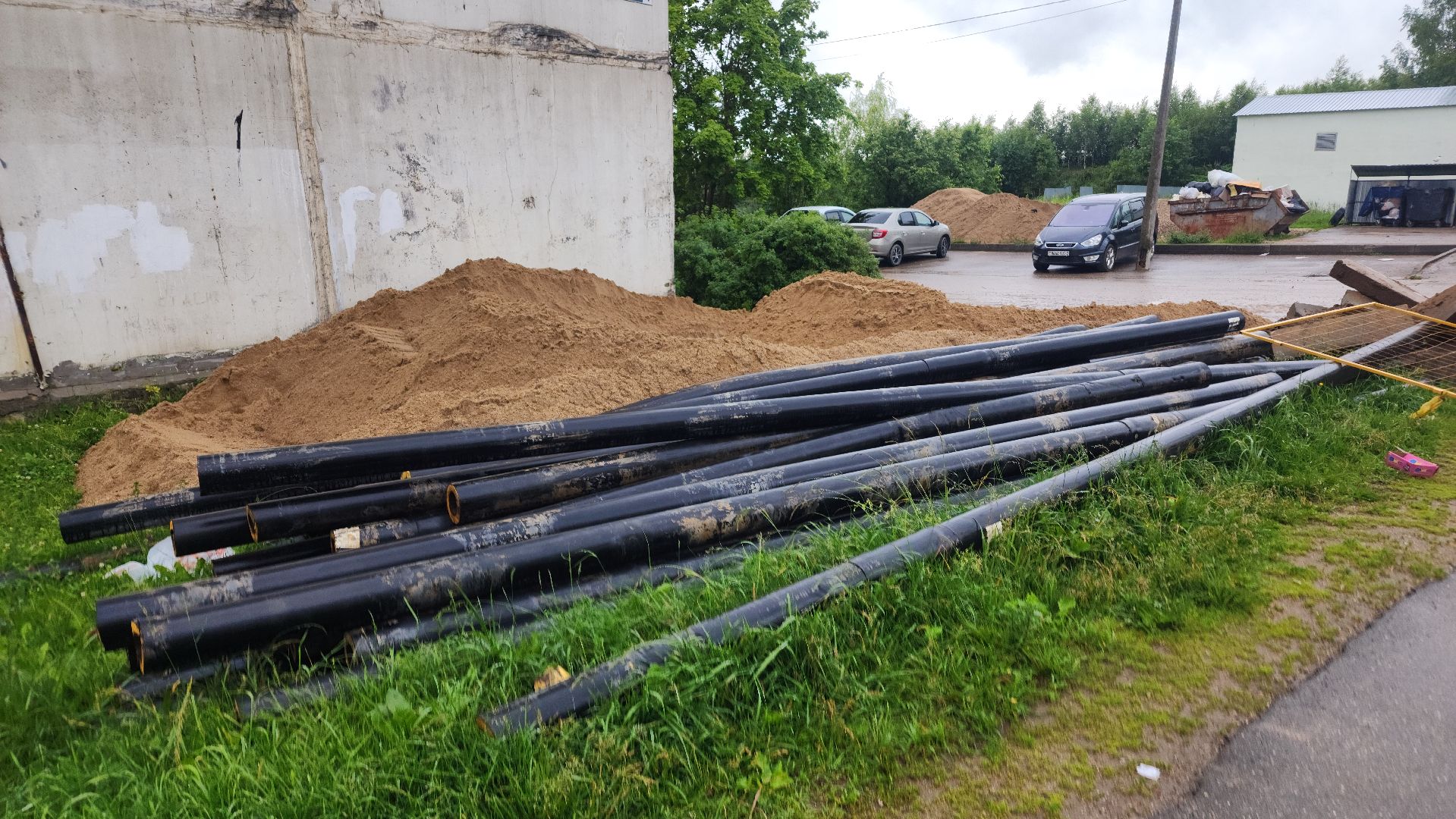 волоколамск, сычево, ремонт теплосетей,