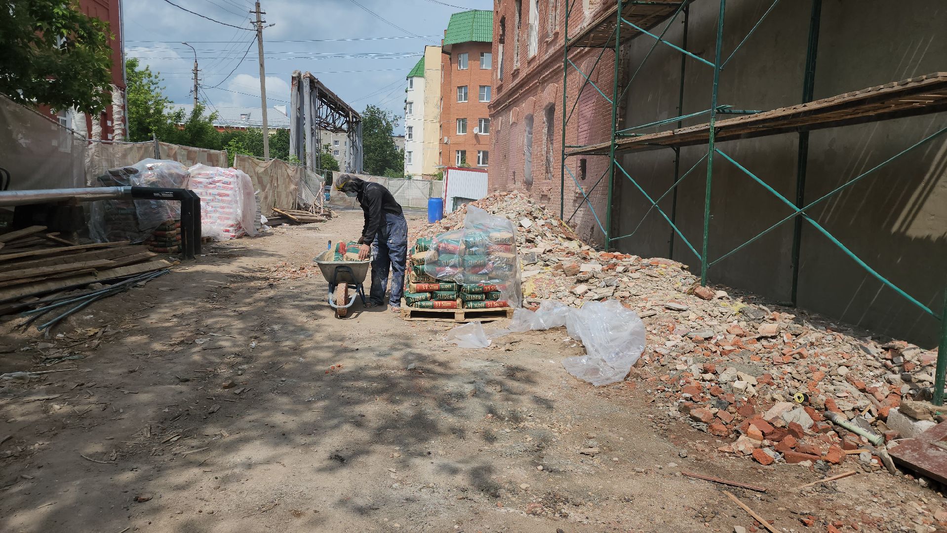 серпухов, подмосковье, капремонт дк исток,