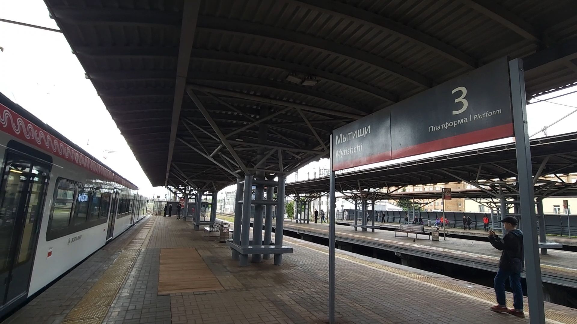 мытищи, поезд, общественный транспорт,
