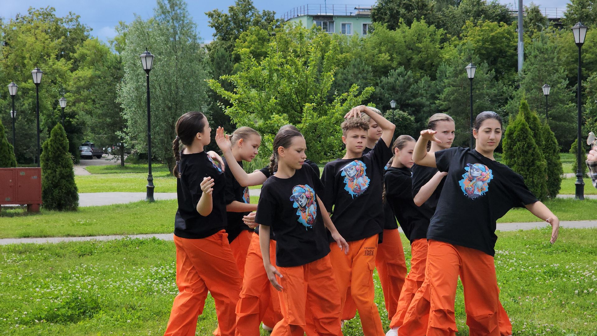 город танцует в парках, культура, танцевальный коллектив, лосино-петровский,