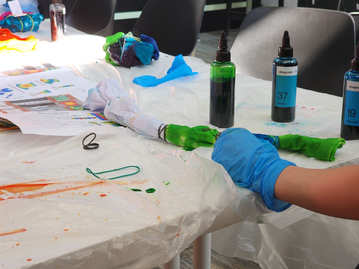 Черноголовка, Тай-дай, Мастер-класс,