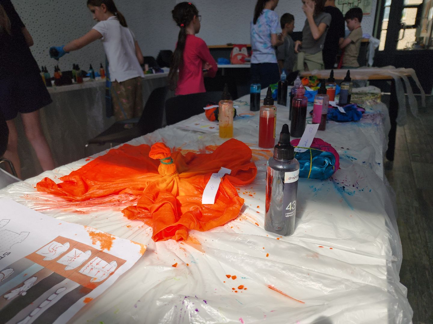 Черноголовка, Тай-дай, Мастер-класс,