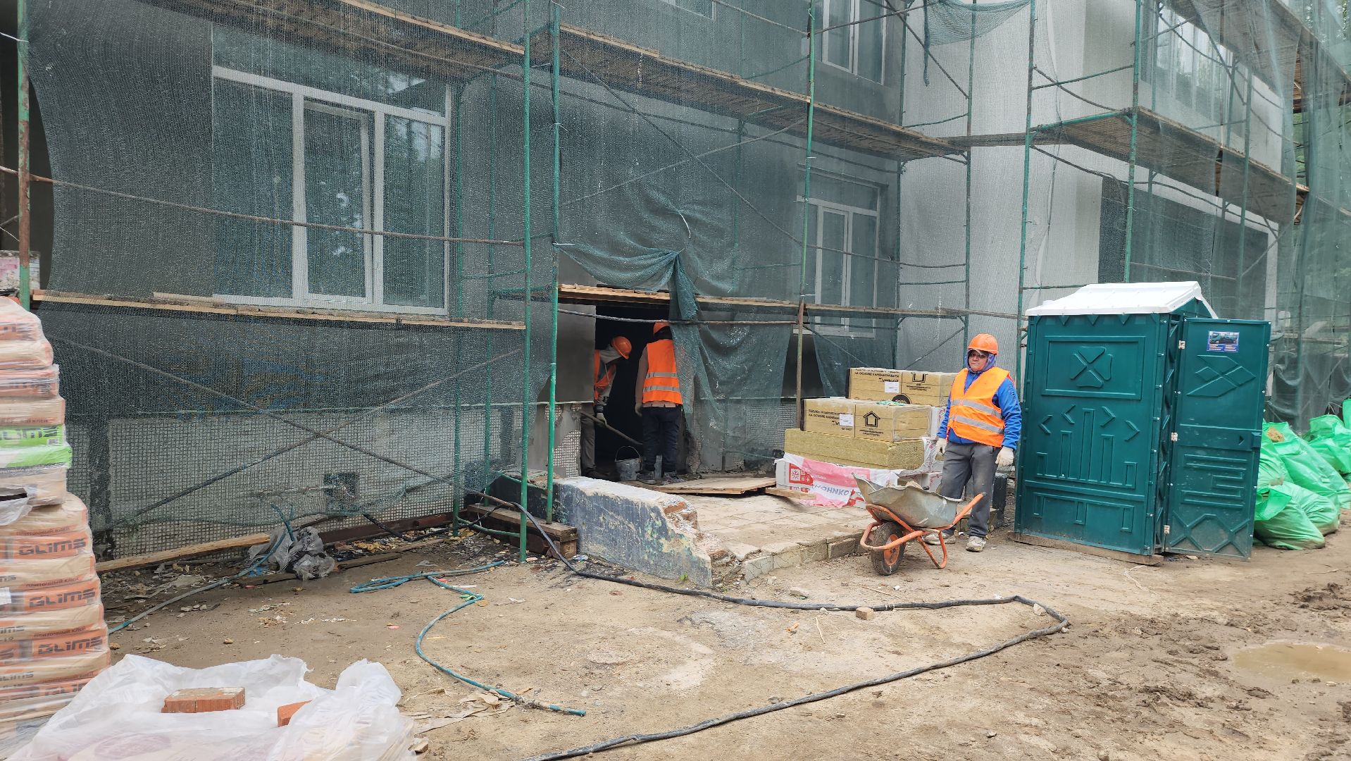 серпухов, детский сад улыбка, поселок пограничный, капитальный ремонт детского сада,